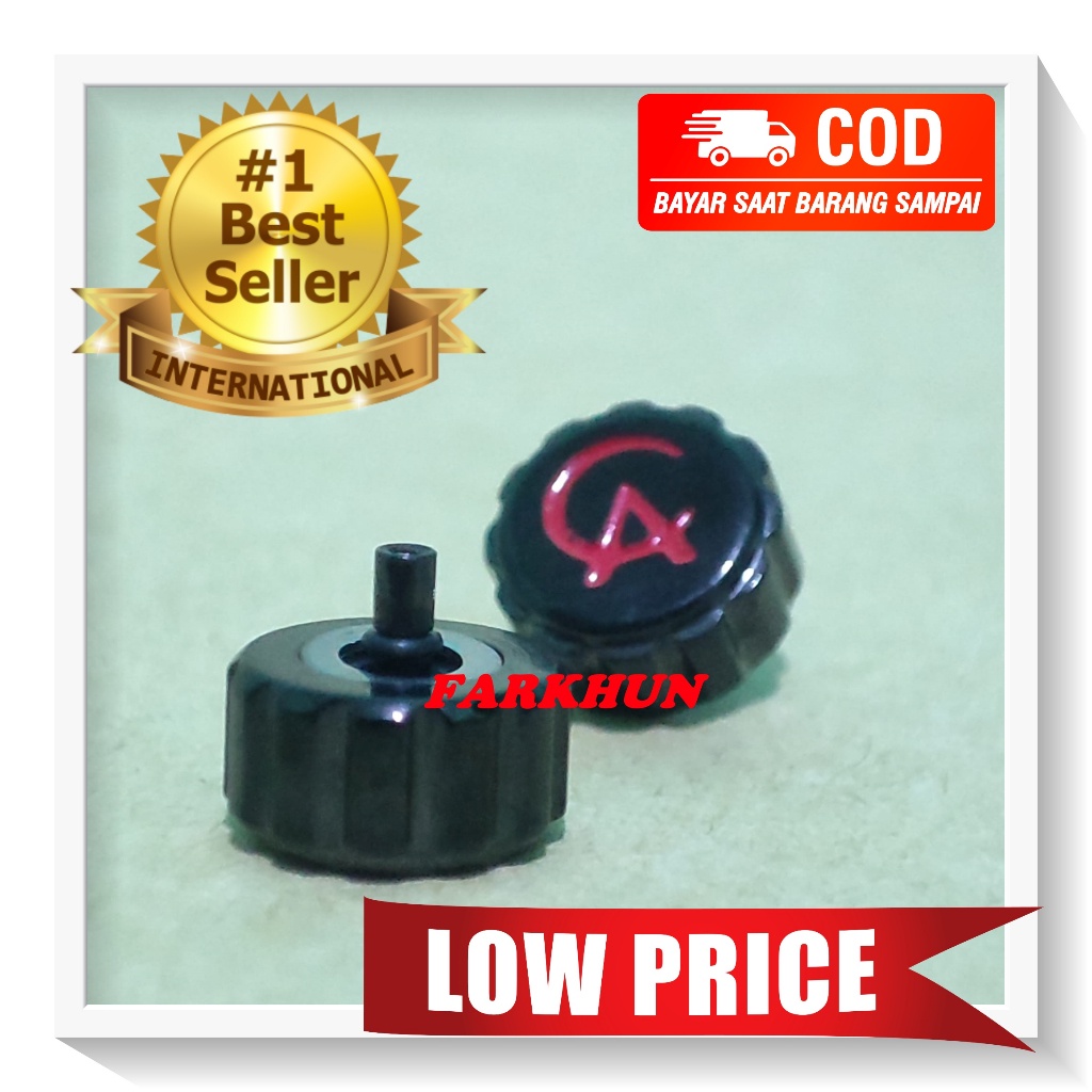 TERBAIK KNOP CROWN JAM TANGAN ALEXANDRE CHRISTIE 7.3 x 3.9 MM SEAL WATERPROOF HITAM PUTARAN ANTI AIR