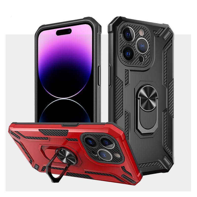 Casing Armor Shockproof Untuk Redmi K30S K50 Ultra Kamera Perlindungan 360ring Stand Phone Hard Bracket PC Cover Untuk Xiaomi Mi 13 12 12T 11 11T 10 10i 10T Pro Lite