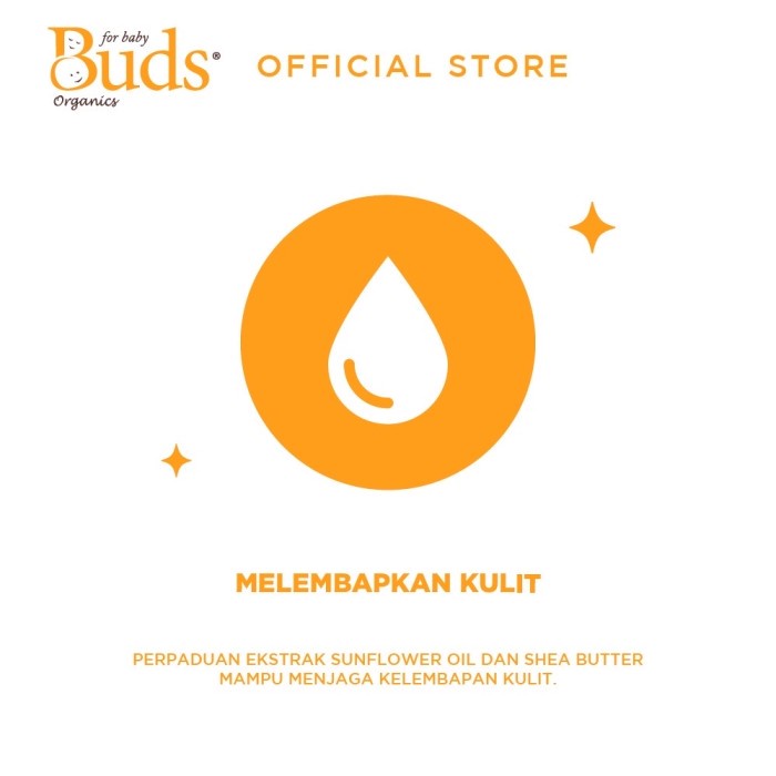 Buds Organic Mozzie Clear Lotion 50ml / Krim Anti Nyamuk