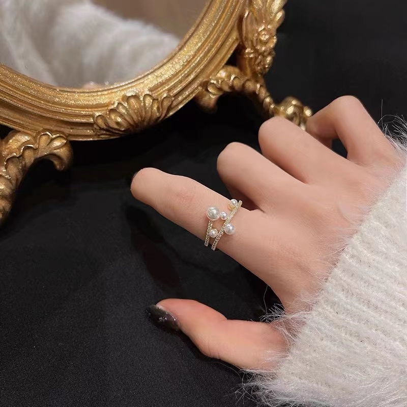 Cincin Pembuka Vermiculite Mutiara Cincin Simple Dan Serbaguna