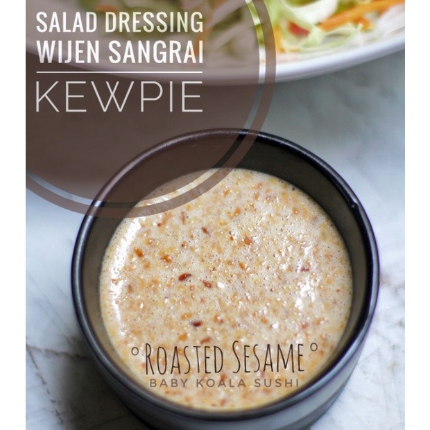 

✨Ready Stok✨ - Kewpie 1Liter Salad Dressing Roasted Sesame | Wijen Sangrai Terbaik- 1.2.23