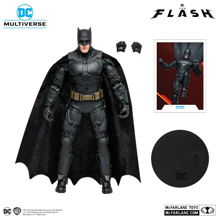 mcfarlane the  movie 2023 batman batfleck