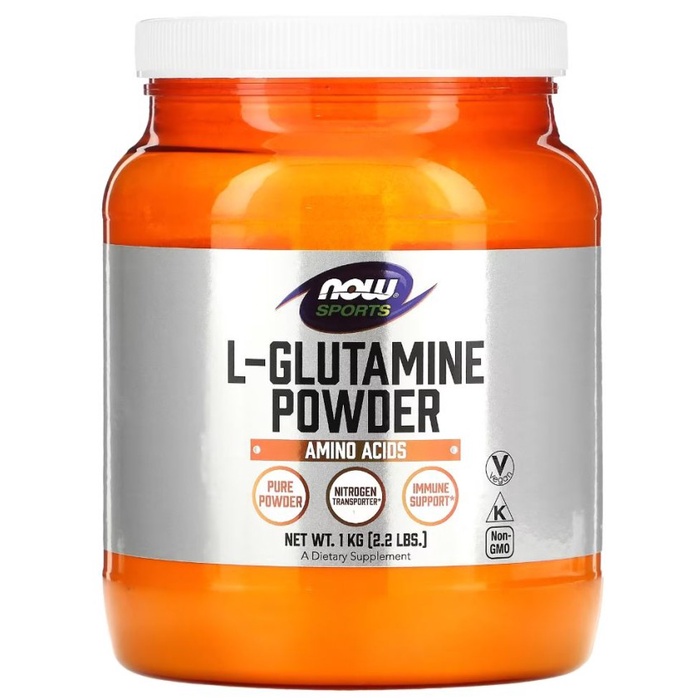Now Foods Sports L-Glutamine Powder 1 lb 454 gram fitnes otot USA - 1kg