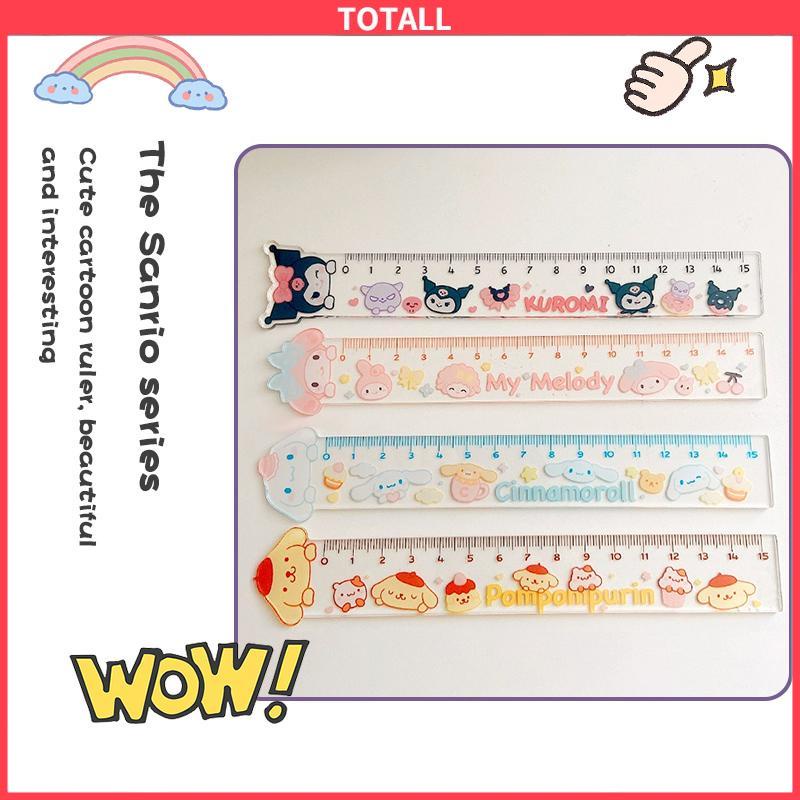 

COD Penggaris Sanrio Kreatif Lucu Penggaris Kartun Kartun Dua Lapis Penggaris Transparan Penggaris Siswa Alat Tulis-Totall
