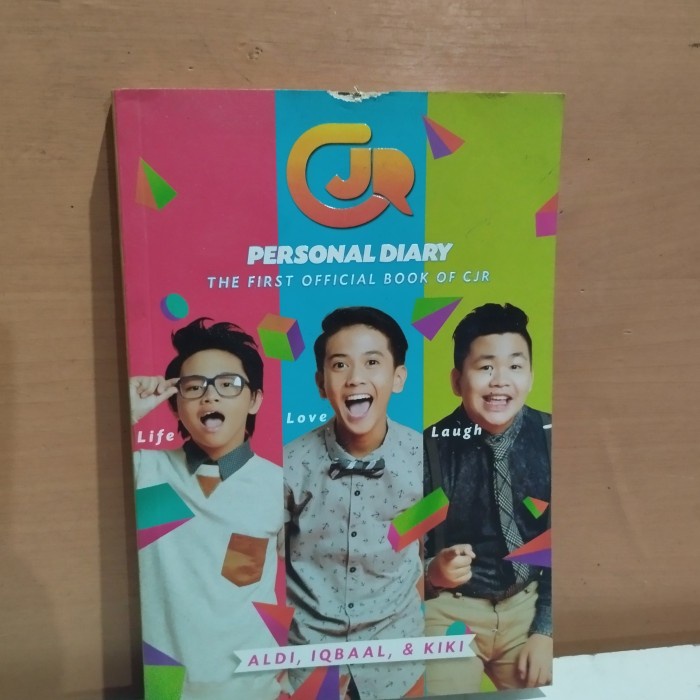 original personal Diary tapi juga device official book cjr