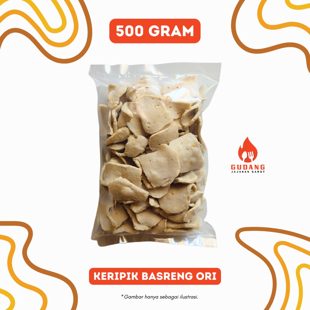 

Keripik Basreng Ori Enak Baso Goreng 500 Gram | GJG