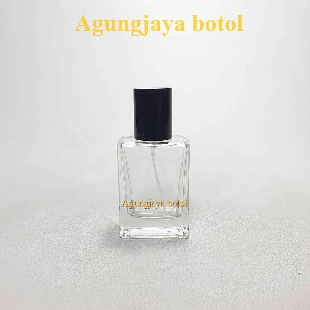 Botol Parfum Hermes 30ML Drat Hitam / Botol Parfum Kosong Hermes / Botol Hermes 30ML / Botol Parfum 