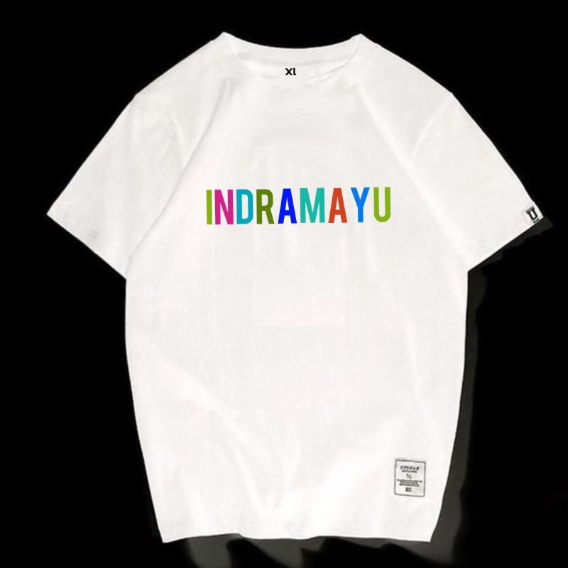 Kaos distro tulisan indramayu berkualitas