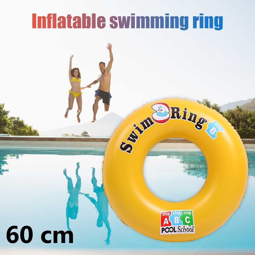 [COD] Ban Renang Anak Cowok Cewek Pelampung PVC Inflatable Swimming Ring Bulat Diameter 70-90 Cm Kun
