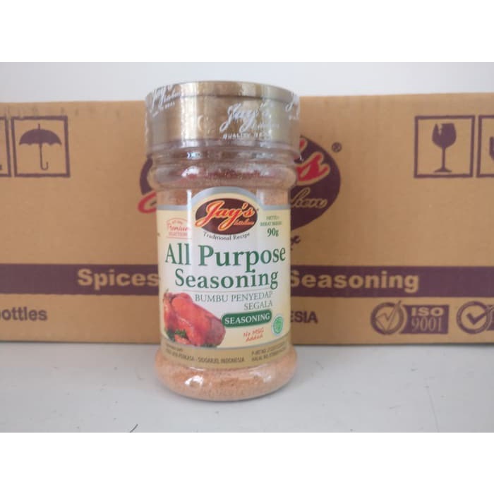 

Jay's Seasoning All purpose / Penyedap Rasa 90 GR NON MSG HALAL