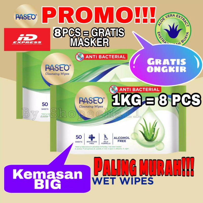 acwmart2 Paseo Antibacterial Promo tissu tissue tisu murah