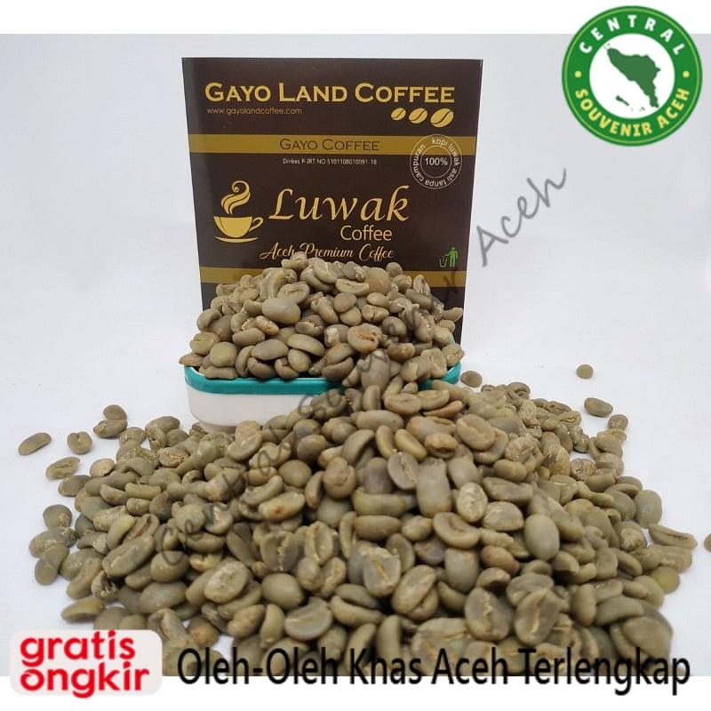 

Green Been Kopi Luwak Liar Aceh Gayo 1000 Gr