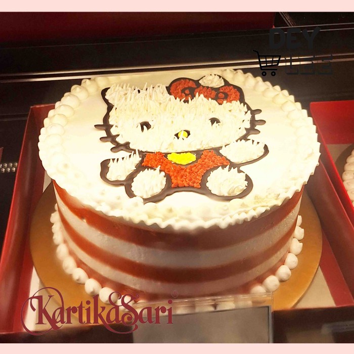 

KARTIKASARI Tart Hello Kitty Birthday Cake Kue Ulang Tahun Bandung