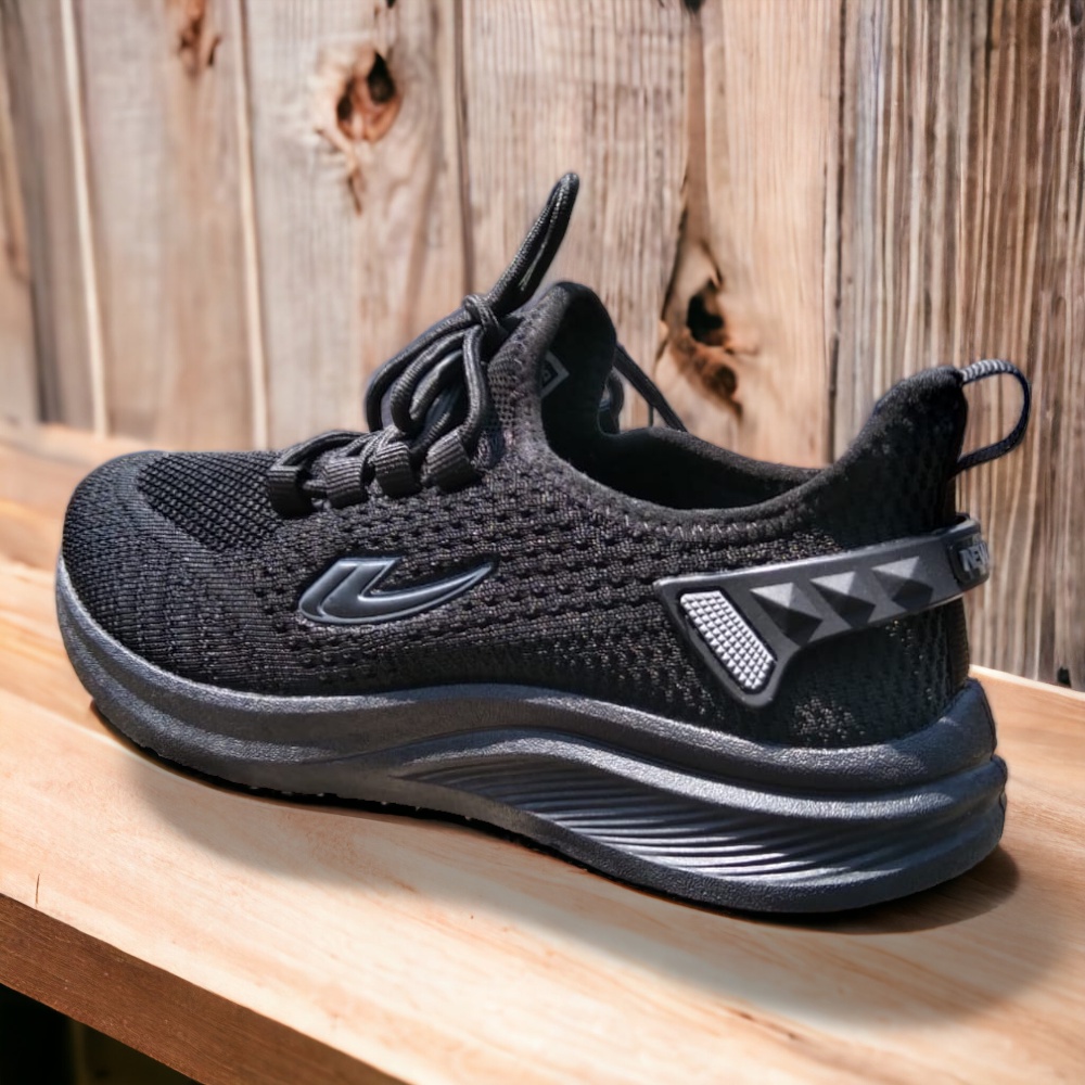 NEW ERA BERLINA 01 SEPATU HITAM SEPATU SEKOLAH WANITA SEPATU WANITA SEPATU SNEAKERS