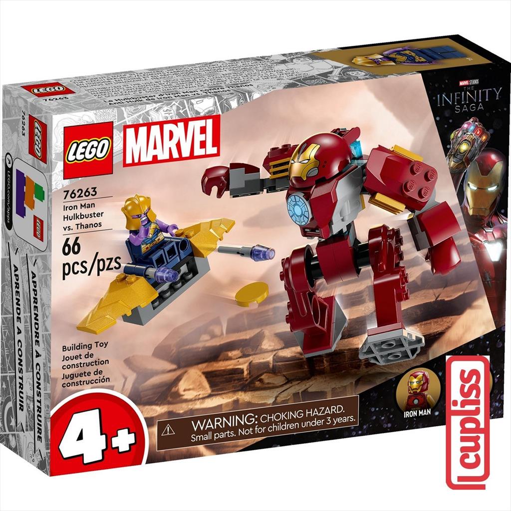 LEGO Original Superheroes 76263 Iron Man Hulkbuster vs Thanos CuplissKG