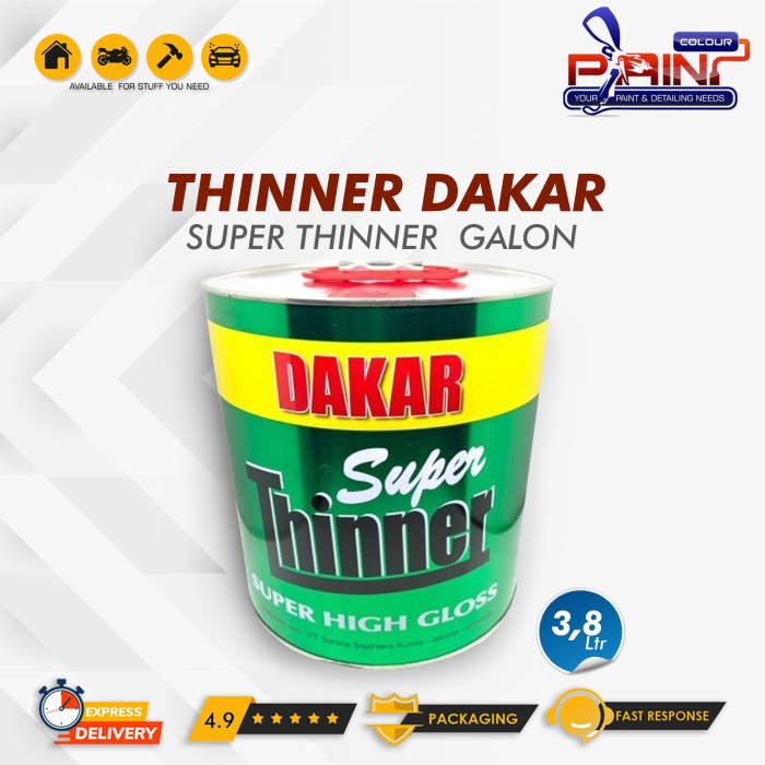 Thinner PU Dakar Super Thinner Galon 4Kg