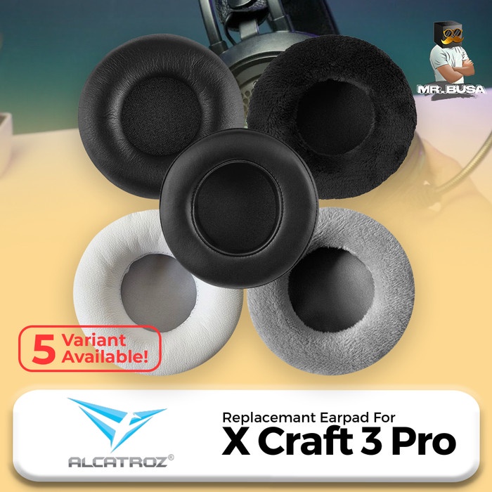 Earpad Earcup Pad Cushion Alcatroz X-Craft HP3 Pro X Craft HP 3Pro Busa Bantalan Foam
