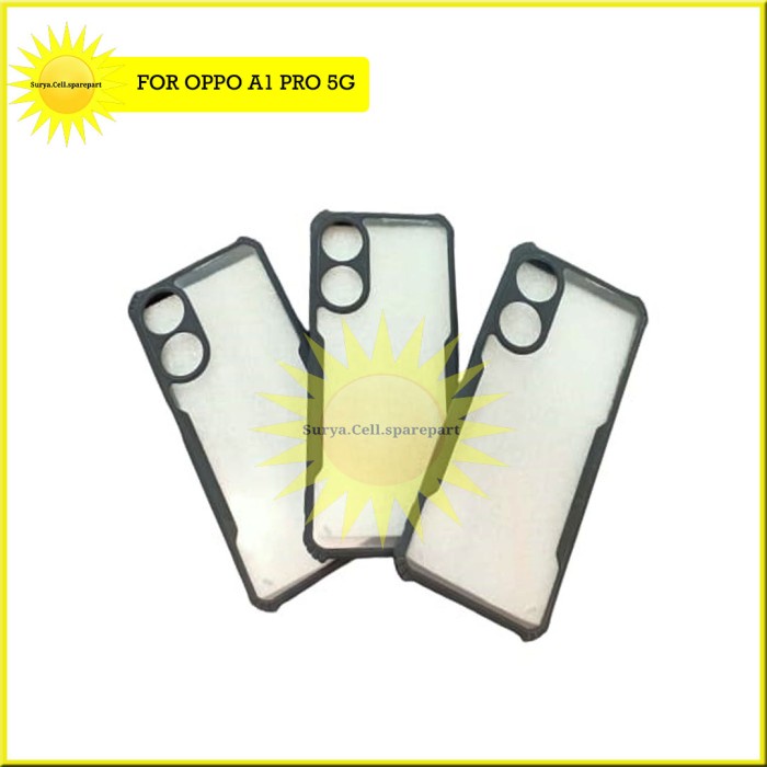 Case Oppo A1 Pro 5g - Softcase Shockproof Oppo A1 Pro 5g