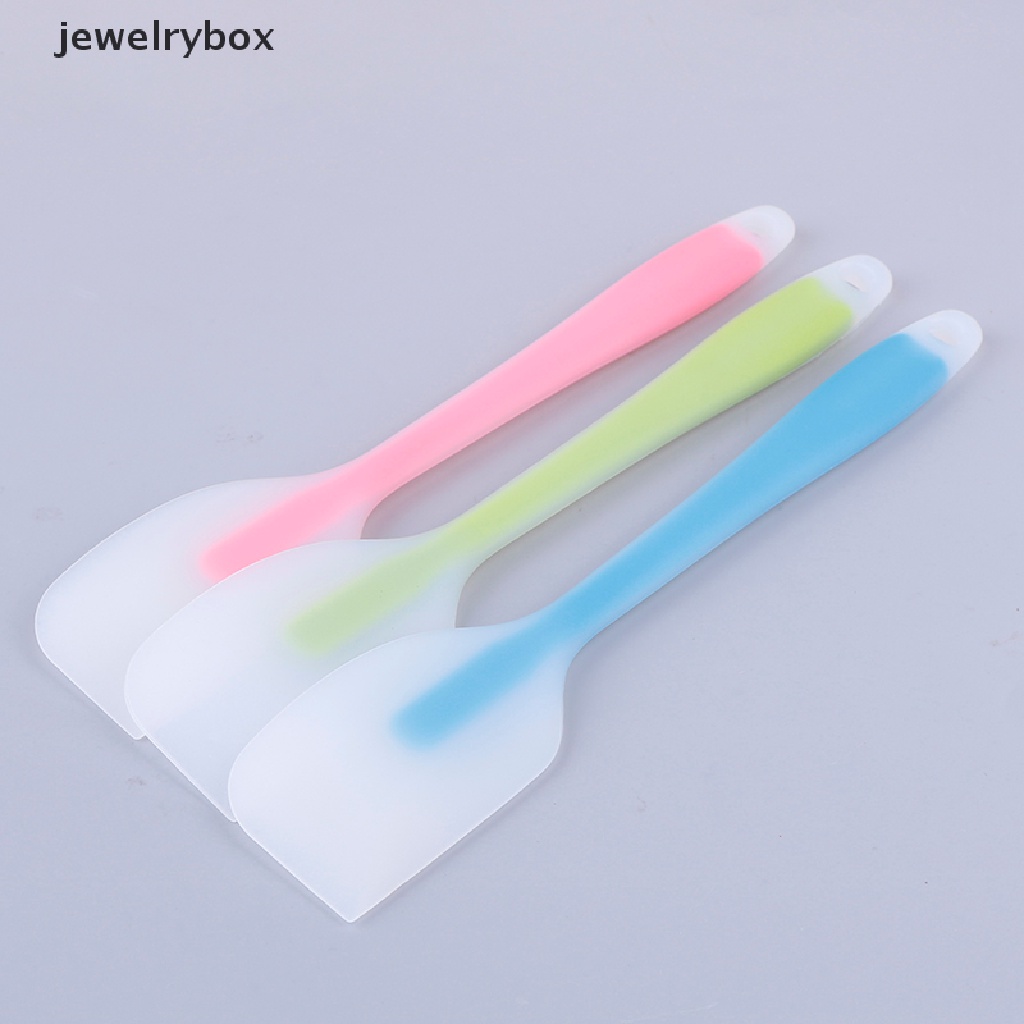 [jewelrybox] Sendok Spatula Non Silikon Tahan Panas Memasak Dapur Kue Scraper Butik