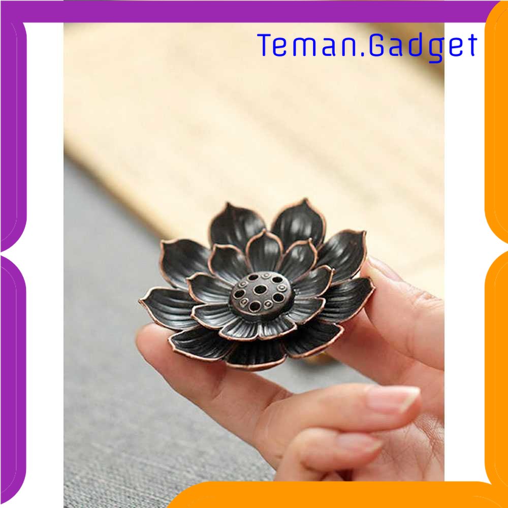 TG -  ART Yinuo Tempat Dupa Incense Stick Holder Desain Lotus - YN002