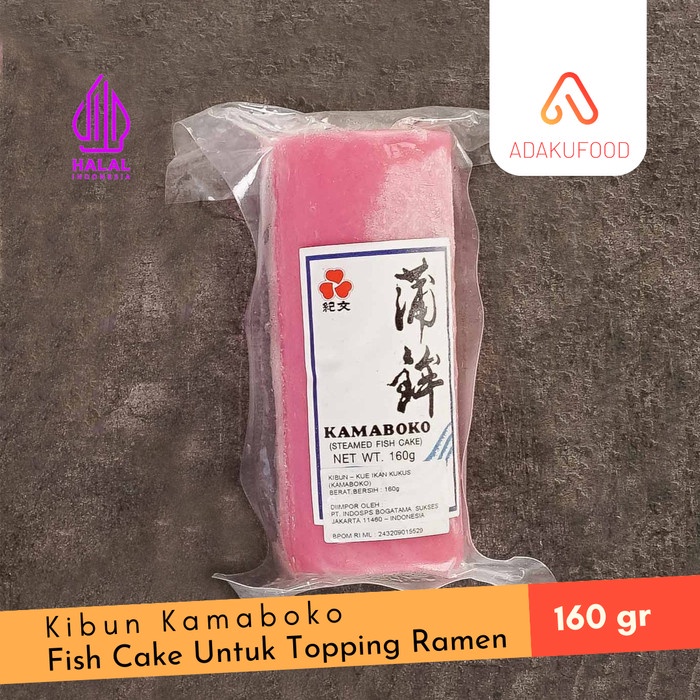 

Kibun Kamaboko Aka Red Topping Udon dan Ramen Halal 160 gr
