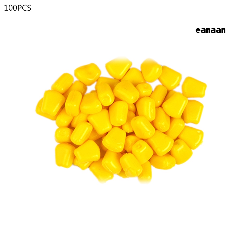 Cnn-100pcs Alat Pancing Air Tawar Air Laut Buatan Bentuk Jagung Umpan Ikan Umpan
