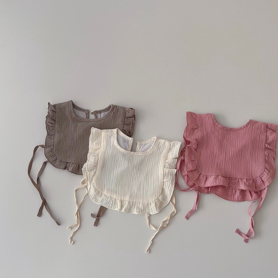 Premium Ruffle BIB SLABBER BAYI SET CELEMEK TATAKAN LIUR ANAK OIMG OBV catalog