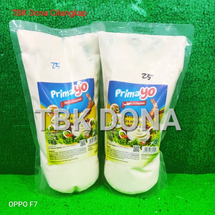 

[Ready-Stock] PRIMAYO MAYONNAISE 1 KG MURAH