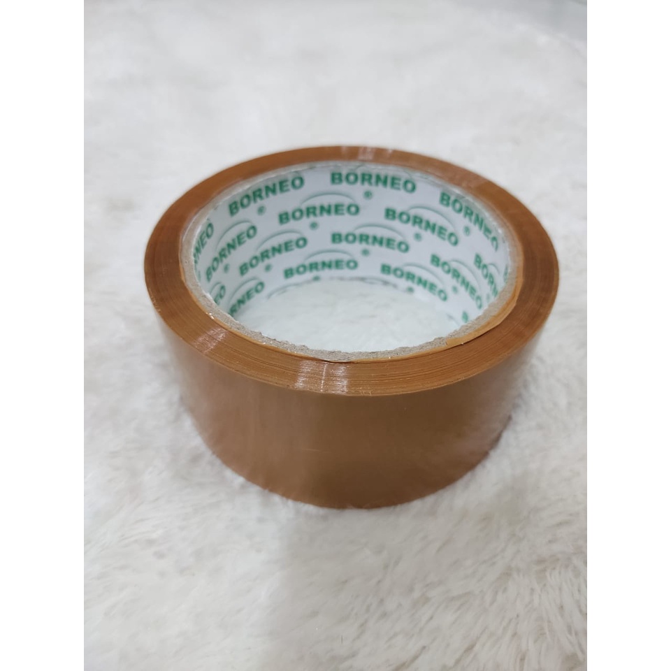 

Lakban CORE HIJAU Coklat 45mm x 60yard Borneo