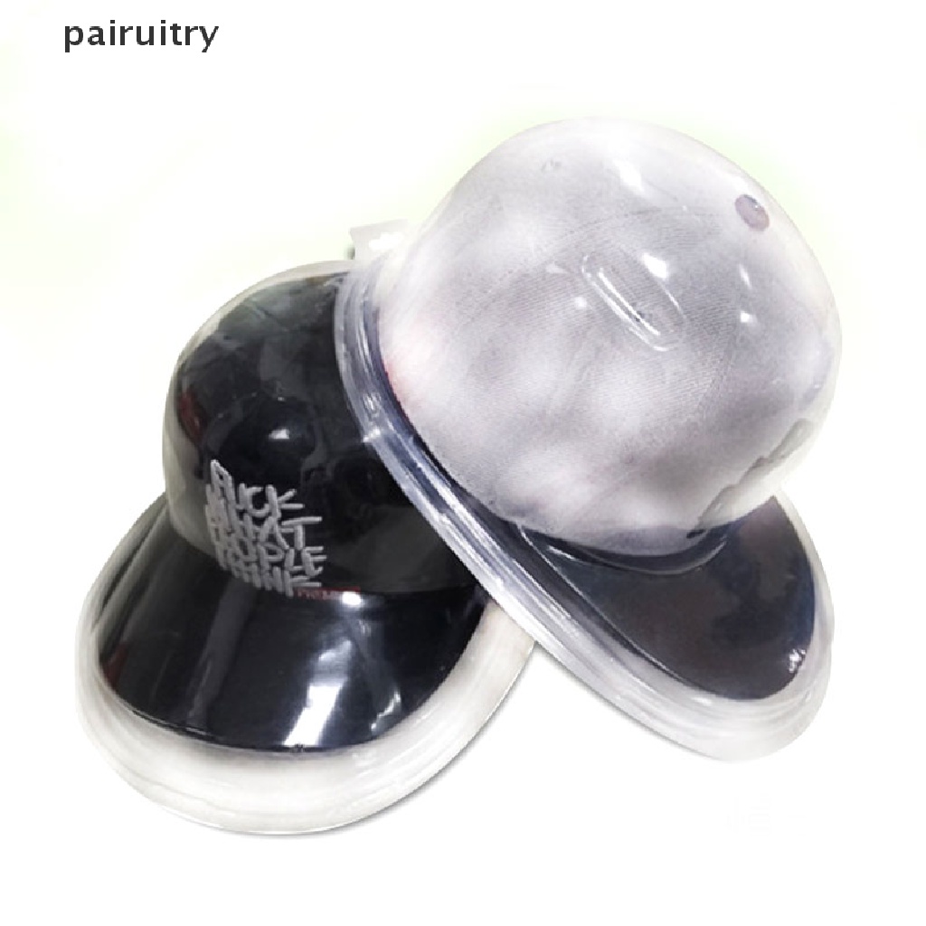 Prt Transparan BaseballCap Holders Penyimpanan Topi Baseball Anti Debu Deformasi PRT