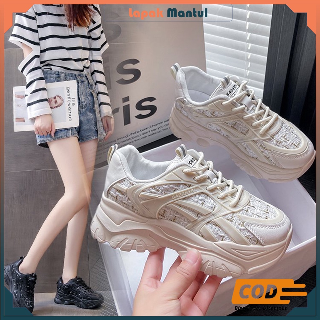 LM-0269 FREE BOX Sepatu Kanvas Wanita Terbaru Fashion Korean Style Casual Shoes Import