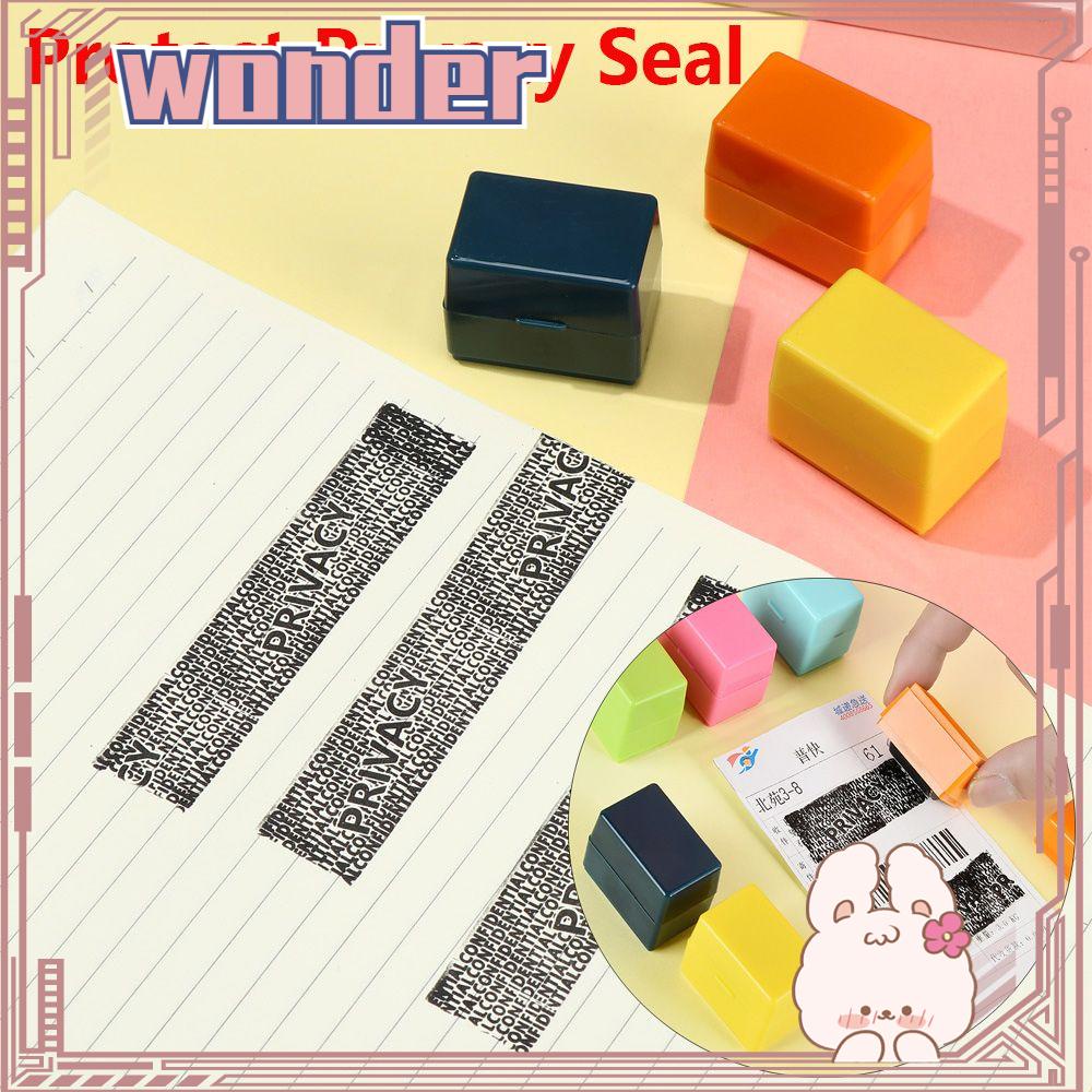 Wonder Security Stamp Fashion Pencuri Praktis Protect Messy Code Protect Tool Segel Rahasia