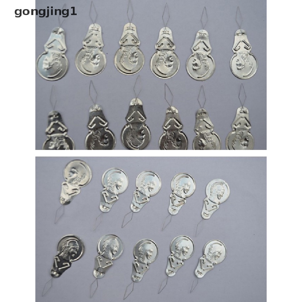 Ggg 50Pcs Bow Wire Threader Stitch Insertion Machine Alat Benang Jahit Tangan ID