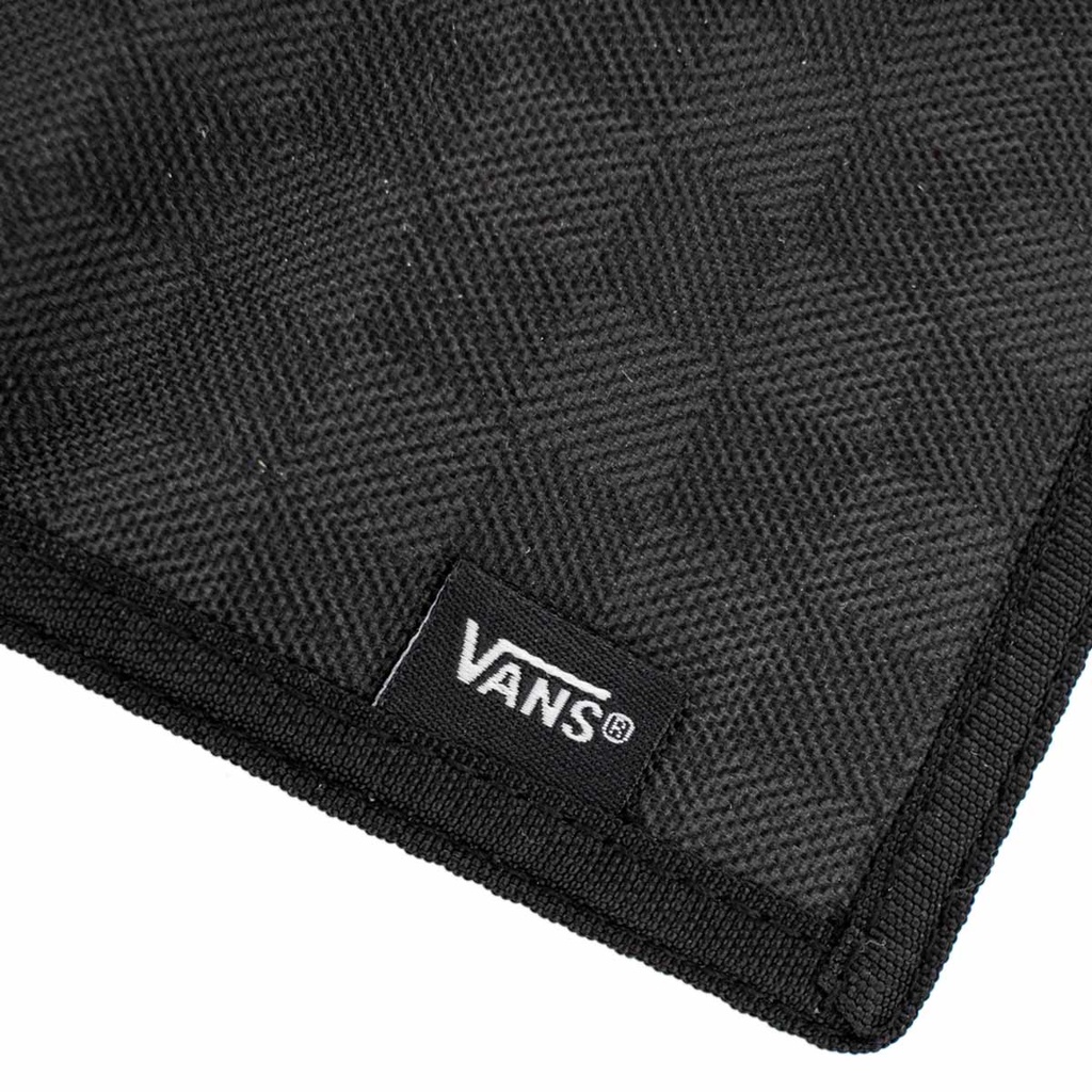 Vans Slipped Wallet Black Charcoal