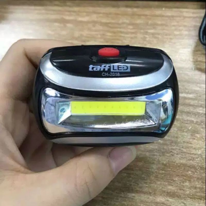 LED Headlamp Flashlight Waterproof 3 Modes COB HeadLight Senter Kepala Super Terang