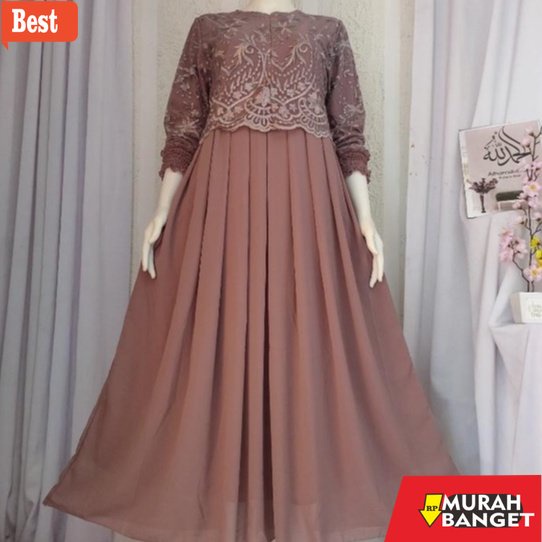GAMIS SIZE BESAR TERBARU- GAMIS BRUKAT GAMIS PRINCES BRUKAT GAMIS TERBARU 2022 GAMIS KEREN Gamis Bru