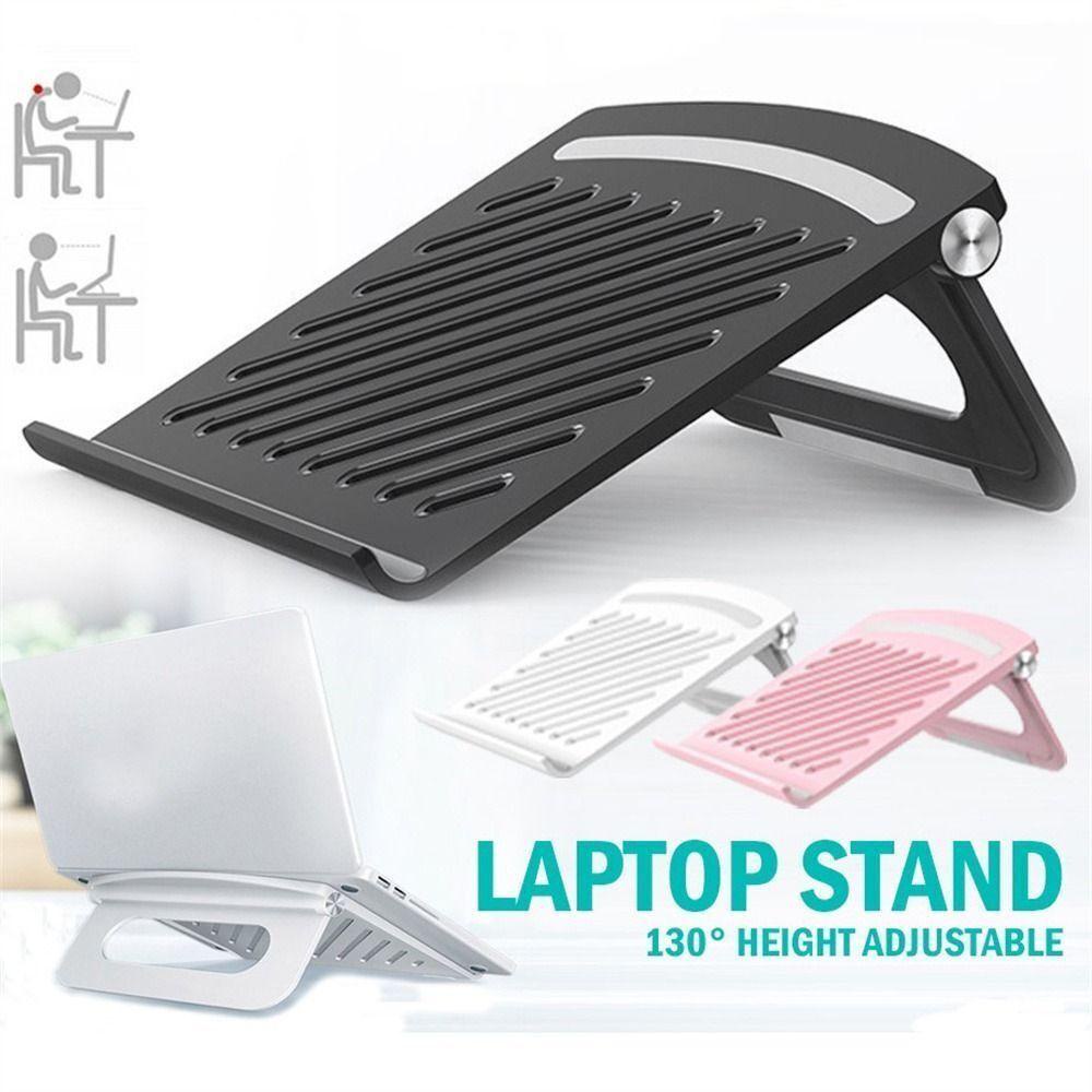 Stand Laptop Populer Untuk Aksesoris Laptop &amp; Tablet Cooling Bracket Adjustable Alas Laptop