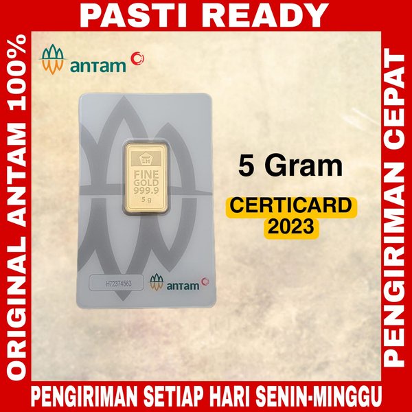 EMAS ANTAM 5 GRAM/LOGAM MULIA 5 GRAM/ANTAM 5 GRAM/LM ANTAM 5 GRAM