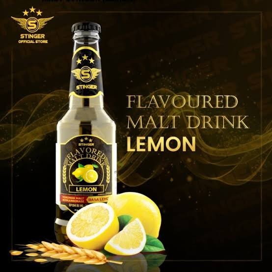 

STINGER MALT LEMON Berkarbonasi Rasa Lemon - Nonalkohol 250ml