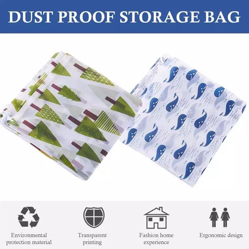 Cover Penutup Kulkas Anti Air Debu Cover Refrigerator + Storage Pouch