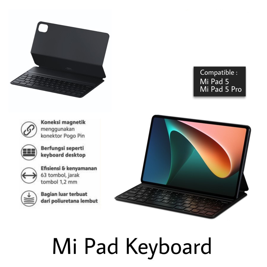 Mi Pad Keyboard for Mi Pad 5 / 5 Pro Smart Keyboard