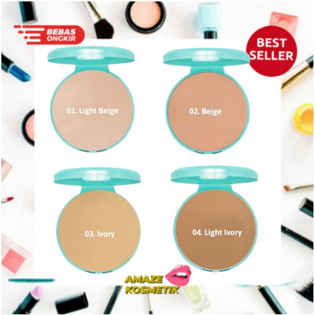 WARDAH Everyday Luminous Two Way Cake Refill 12g [ Amaze_Kosmetik ]