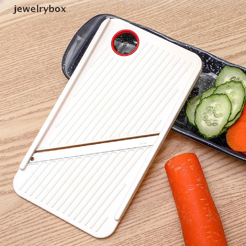 [jewelrybox] Pengiris Sayuran Manual Stainless Steel Penghancur Dapur Kentang Kubis Cutter Butik