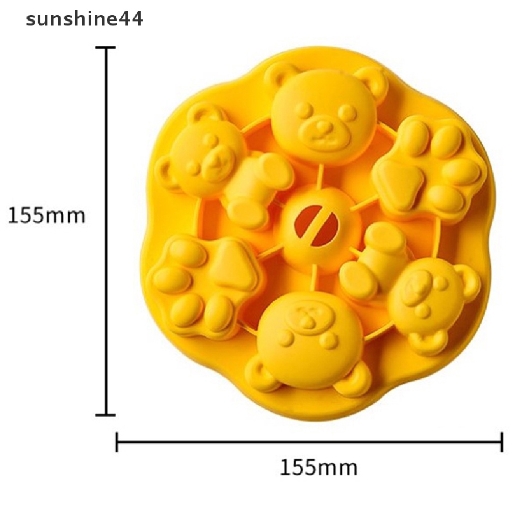 Sunshine Cetakan Silikon Sugar Craft Fondant Cetakan Kue Decorag DIY Baking Tools ID