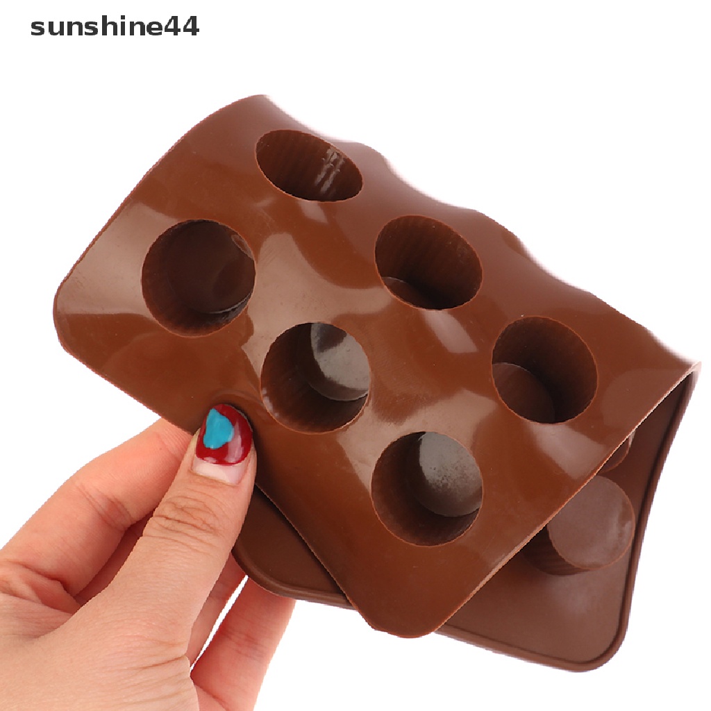 Sunshine 1Pc 15lubang Cetakan Silikon Permen Cetakan Coklat Baking Pan DIY Pastry Tool ID