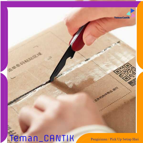 

TC - ATK Huohou Pisau Pembuka Paket Cartoon Opener Mini Cutter Fold Knife - HU0209