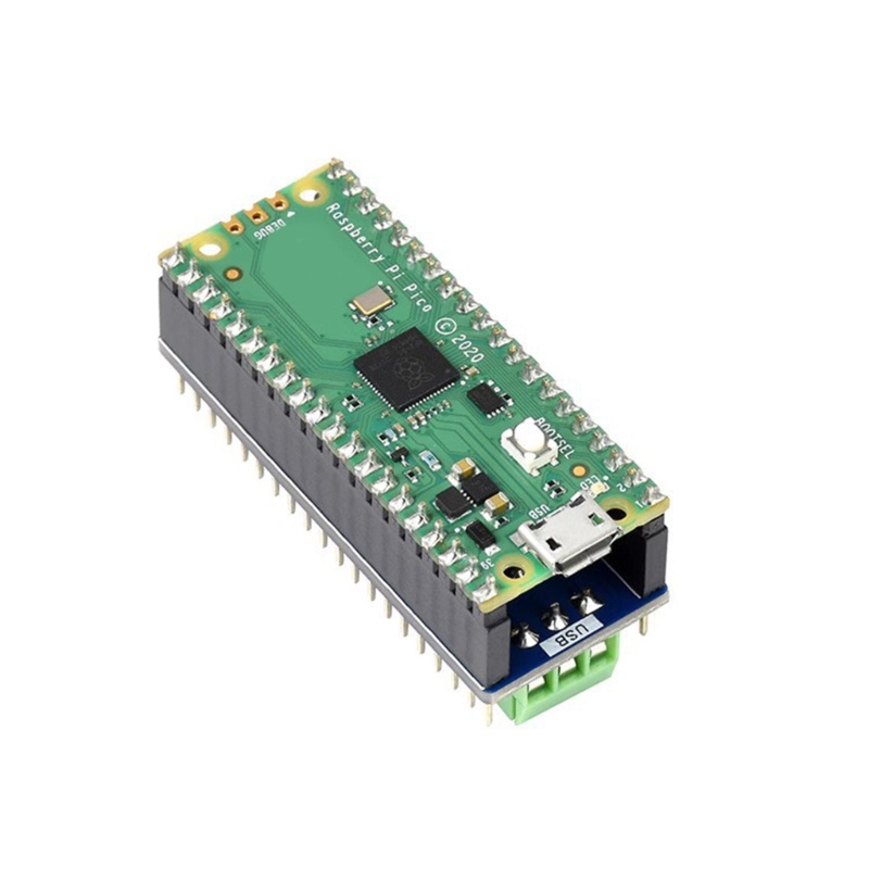 Zzz 2-Channel RS485 Modul Extension Board UART Ke RS485 Untuk Raspberry Pi Pico SP3485 Transceiver Standar Pico Header