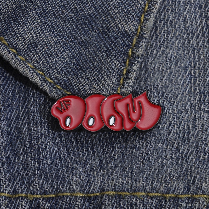 Rapper Badge Hip Hop Musik Lapel Pin Hadiah Untuk Perhiasan Aksesori Kostum Teman