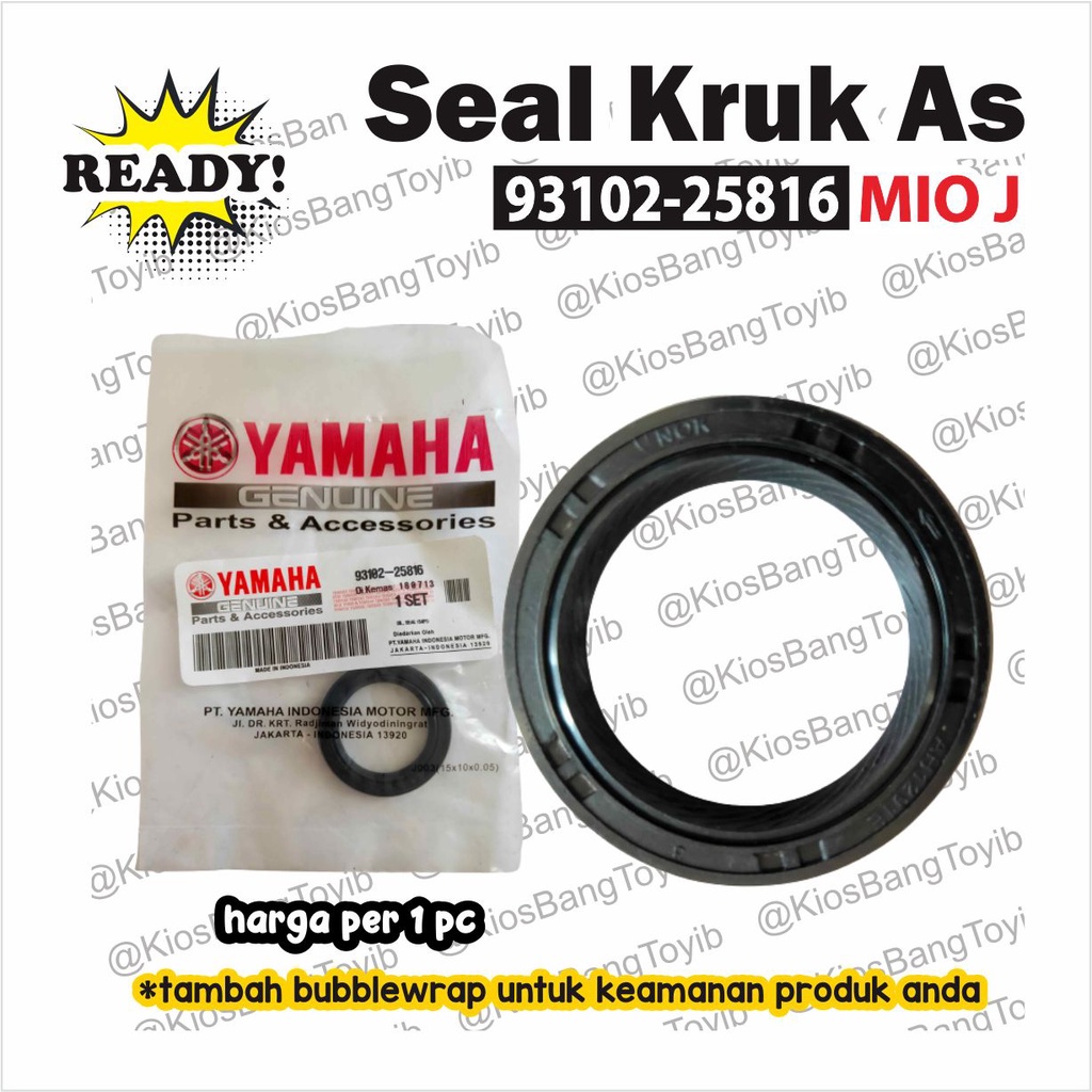 Seal Sil Kruk As Yamaha MIO J MIO M3 SOUL GT 125 (93102-25816)