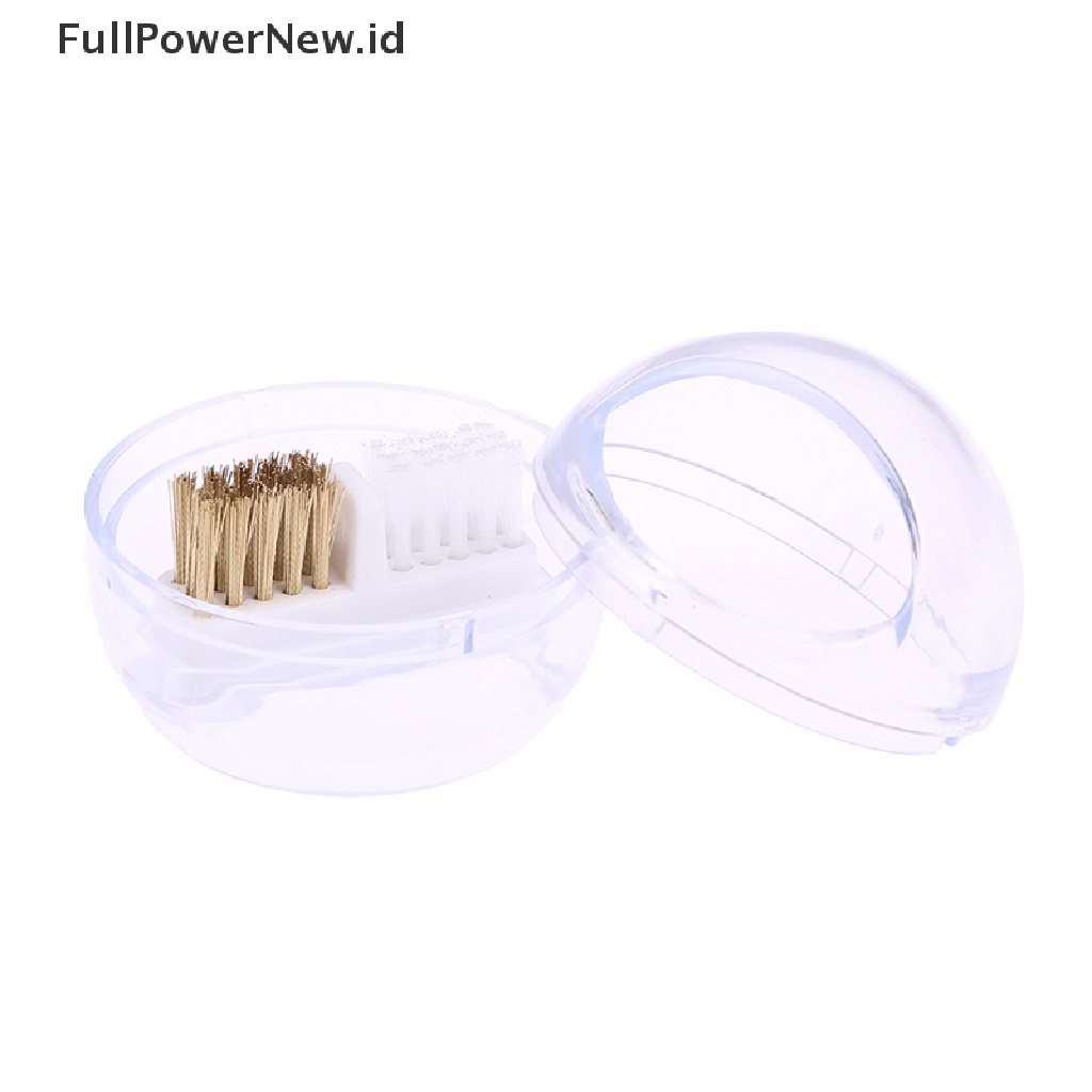 Power Professional Nail Drill Bit Brush Sikat Pembersih Kawat Plastik &amp; Tembaga Manicure ID